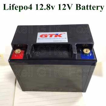 Lifepo4 12V 10AH 15Ah 12Ah de 12,8 v bateria de proteção BMS 12A 10000 mAh Caça lâmpada de xénon de pesca de uso da lâmpada + 14.6 V 3A carregador