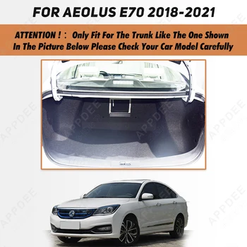 Tronco de carro Tapete Para Dongfeng aeolus do E70 2018 2019 2020 2021 Carro Personalizado Acessórios Auto de Decoração de Interiores