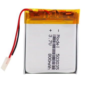 Bateria de polímero de 800 Mah 3.7 V 503035 Casa Inteligente Falantes Bateria do Li-íon Para Dvd,GPS,mp3,mp4,E-book, Fone de ouvido,alto-Falante Bluetooth