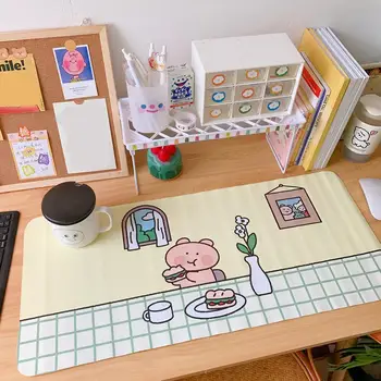 Tabela Esteira de Alta qualidade, Bonito Impermeável Cartoon Mouse Pad em PVC Mouse Pad Macio Grande Impermeável Tabela Tapete para Casa